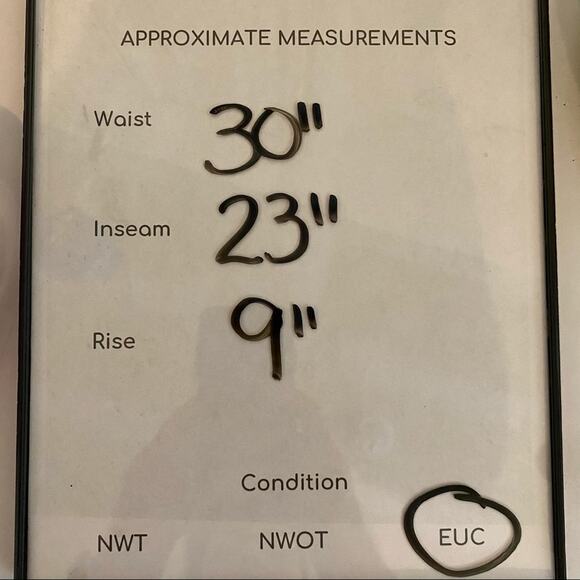 EILEEN FISHER CROPPED STRAIGHT LEG ORGANIC COTTON WOMENS SIZE SMALL - Picture 8 of 9